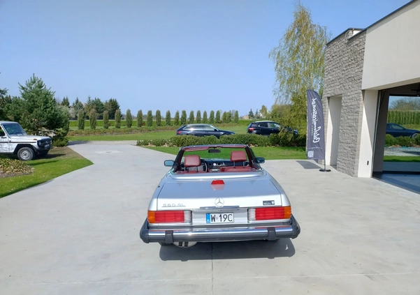 Mercedes-Benz SL cena 140000 przebieg: 280000, rok produkcji 1987 z Bielawa małe 704